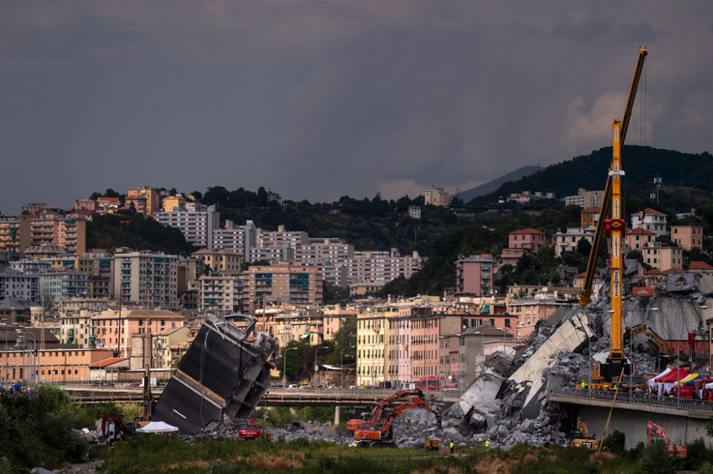 Brückeneinsturz in Genua