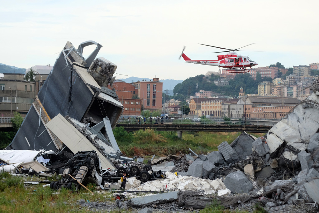 Brückeneinsturz in Genua