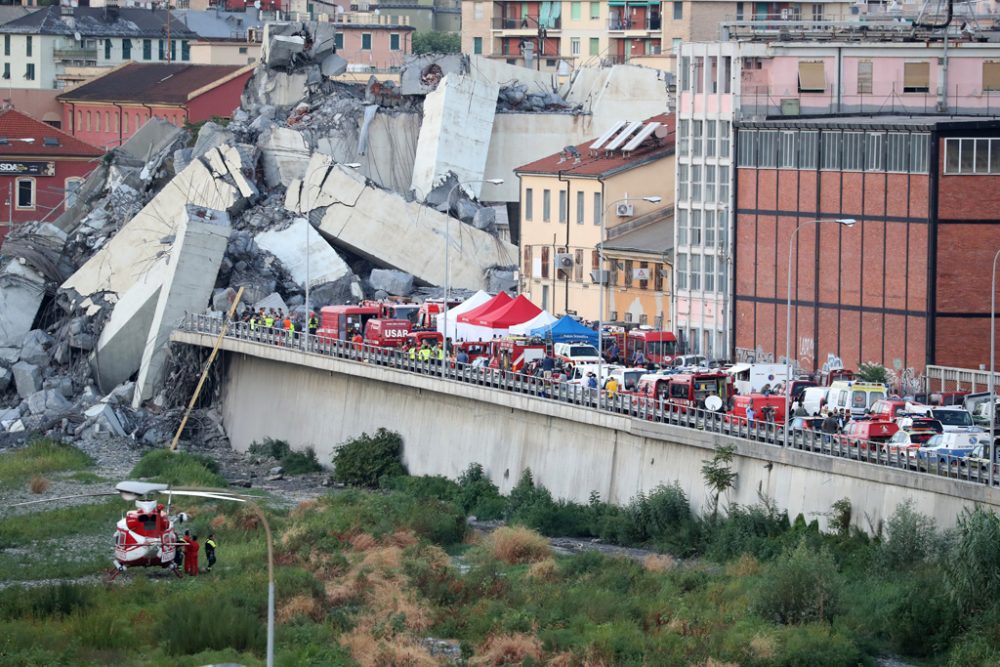 Brückeneinsturz in Genua