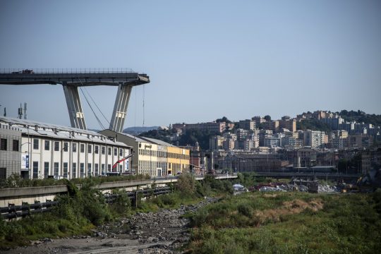 Brückeneinsturz in Genua