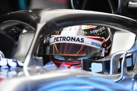 Lewis Hamilton in Spa-Francorchamps