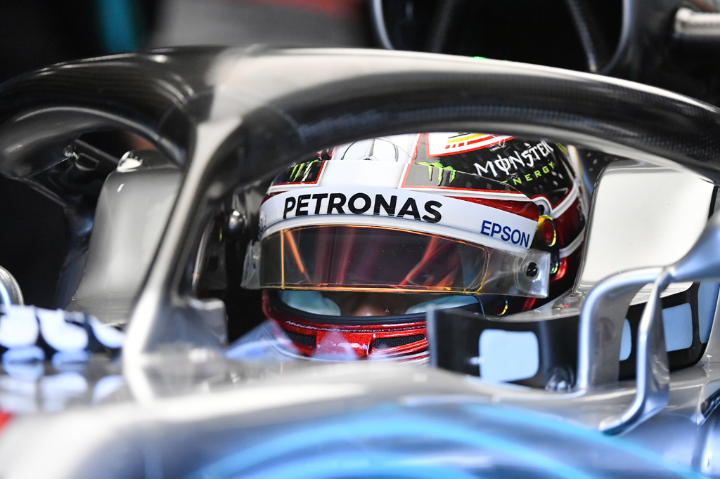 Lewis Hamilton in Spa-Francorchamps