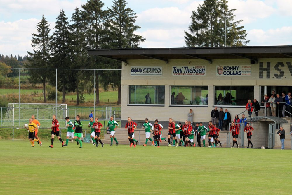 Honsfelder SV bei einem Spiel gegen den CS Verviers (Archivbild: Robin Emonts/BRF)