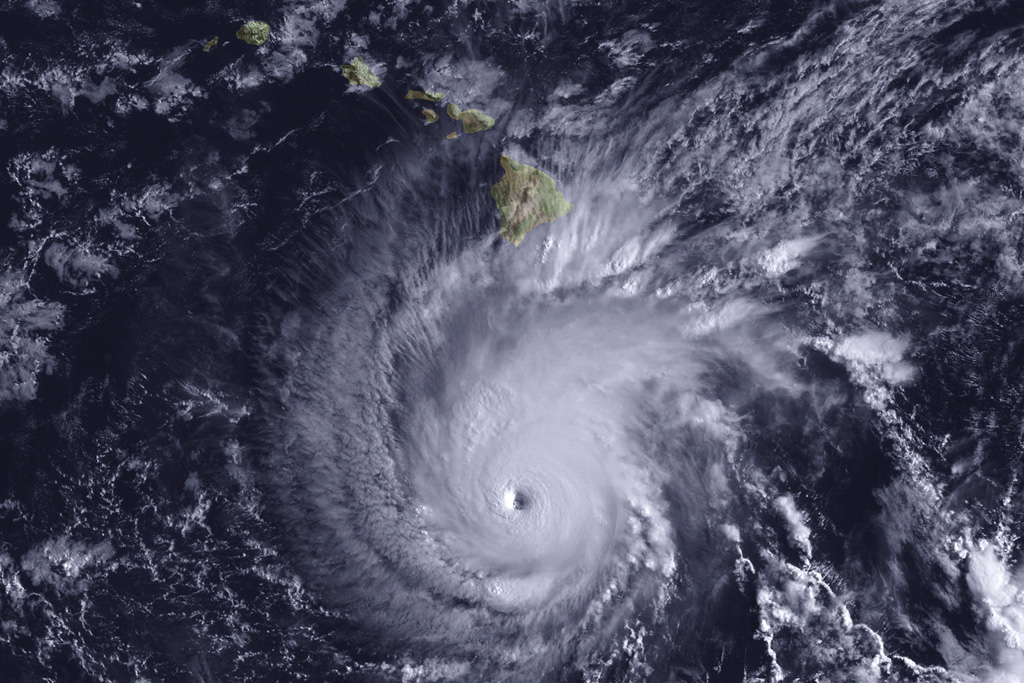 Hurrikan "Lane" (Bild: HO/NOAA/AFP)