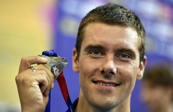 Kenny De Ketele gewinnt Silber im Punkterennen