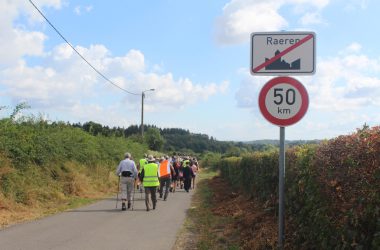 Pilger auf dem Weg nach Kevelaer (Bild: Rudi Schroeder/BRF)