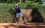 Benoît Lanckohr gewinnt seine erste ITF-Begegnung (Bild: KTC Eupen)
