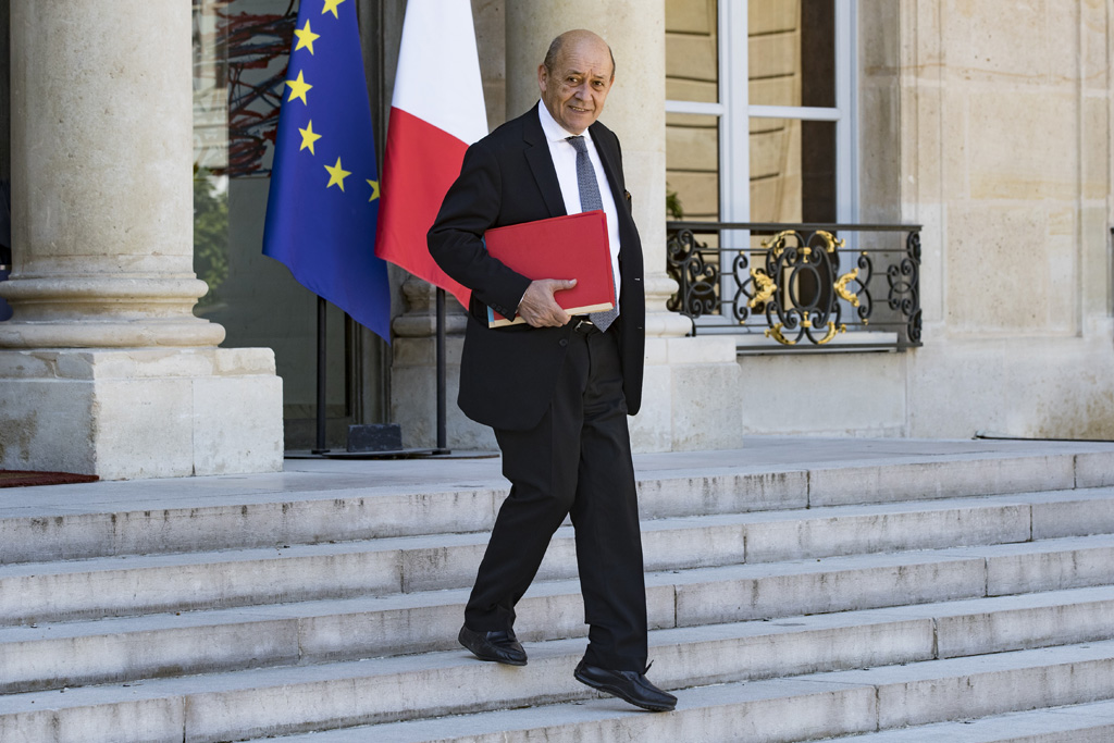 Der französische Außenminister Jean-Yves Le Drian