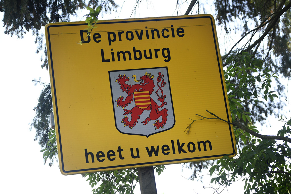 Schild der Provinz Limburg