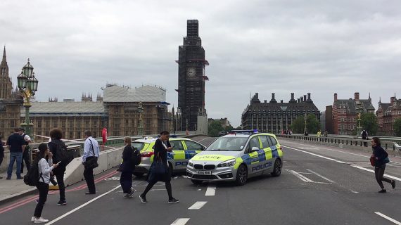 Blick auf das Parlament in London