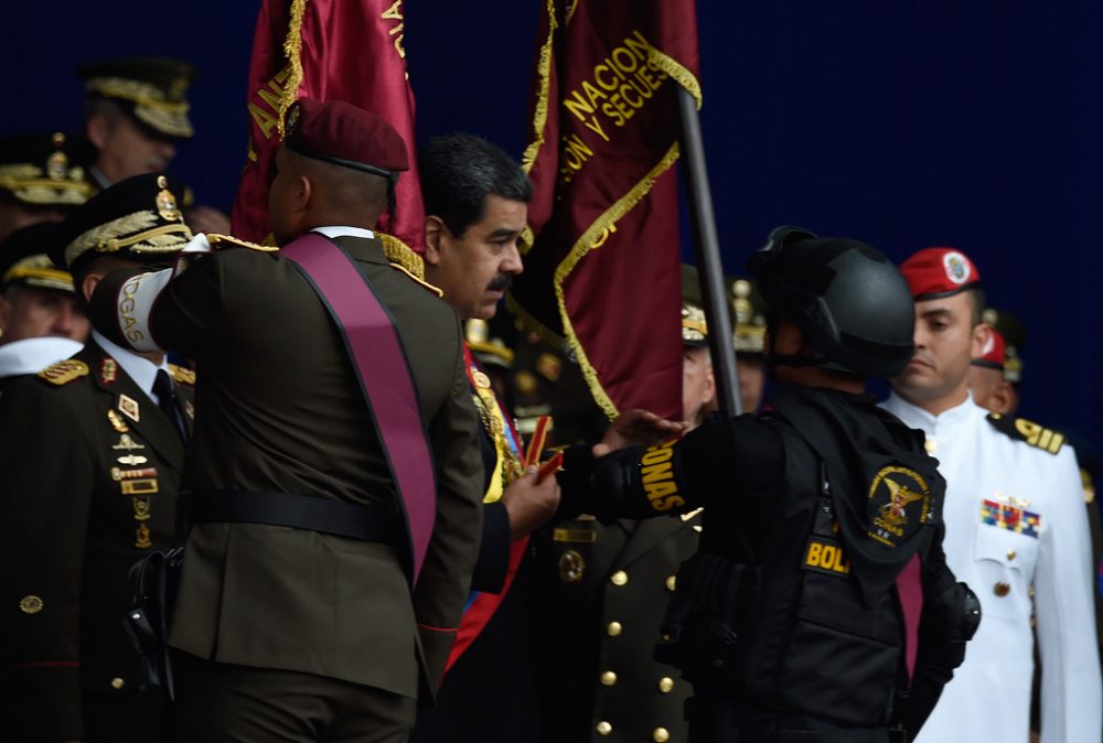 Venezuelas Staatschef Nicolas Maduro in Caracas