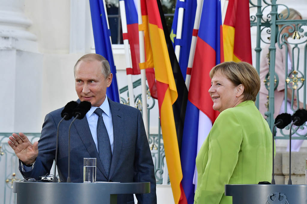 Angela Merkel und Wladimir Putin
