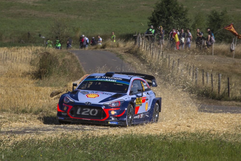 Thierry Neuville - Shakedown der Rallye Deutschland