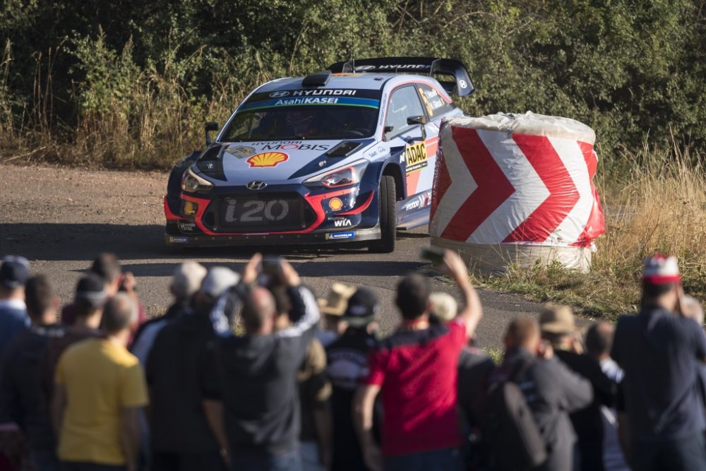 Thierry Neuville - Shakedown der Rallye Deutschland