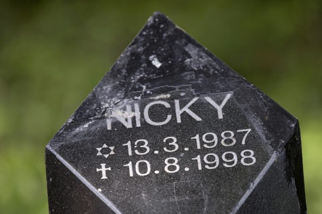 Denkmal für Nicky Verstappen in Brunssummerheide (Bild: Marcel van Hoorn/ANP/AFP)