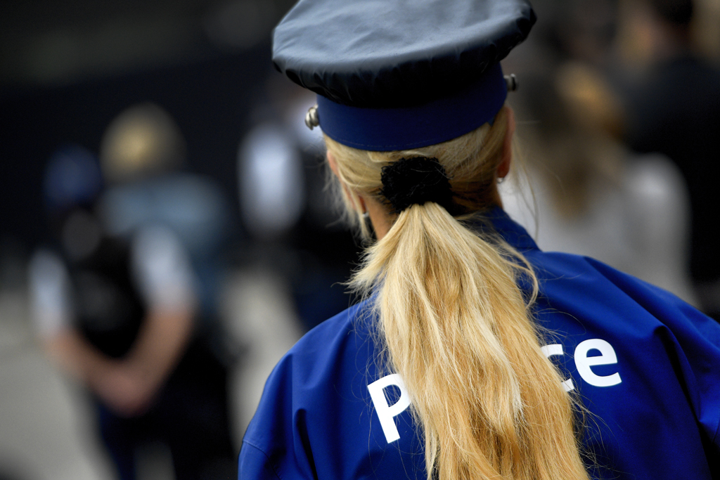 Belgische Polizistin