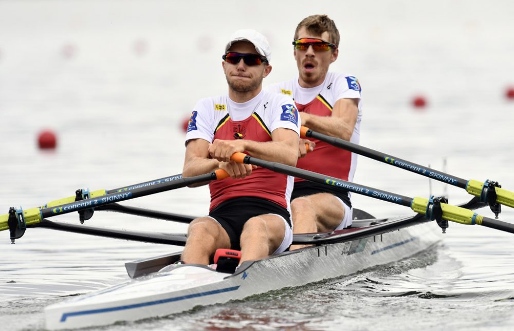 Niels Van Zandweghe und Tim Brys in Glasgow