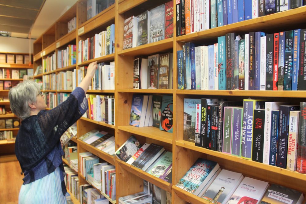 In der Buchhandlung Schmetz in Aachen