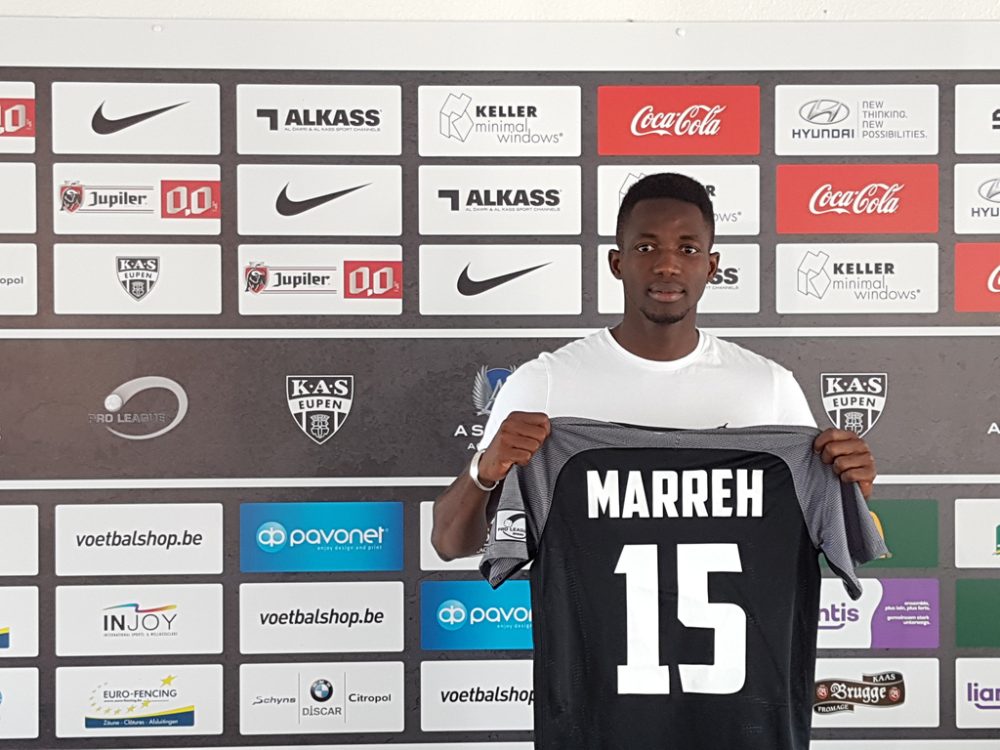 Sulayman Marrah verstärkt die AS Eupen