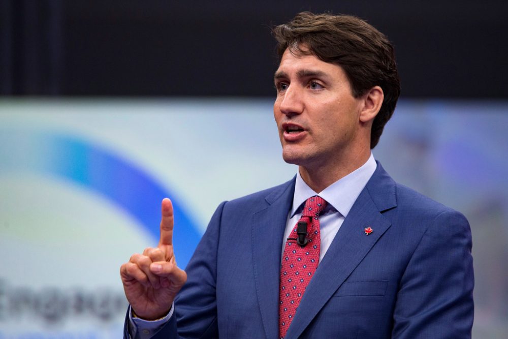 Kanadas Premier Justin Trudeau (Archivbild: Geoffroy Van Der Hasselt/AFP)