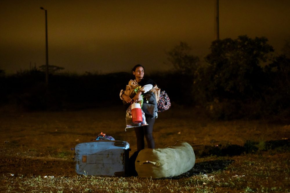 Flüchtling aus Venezuela an der Grenze von Ecuador und Peru (Bild: Luis Robayo/AFP)