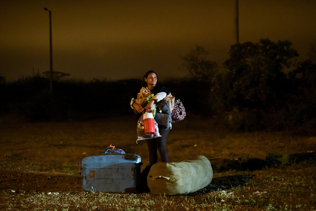 Flüchtling aus Venezuela an der Grenze von Ecuador und Peru (Bild: Luis Robayo/AFP)