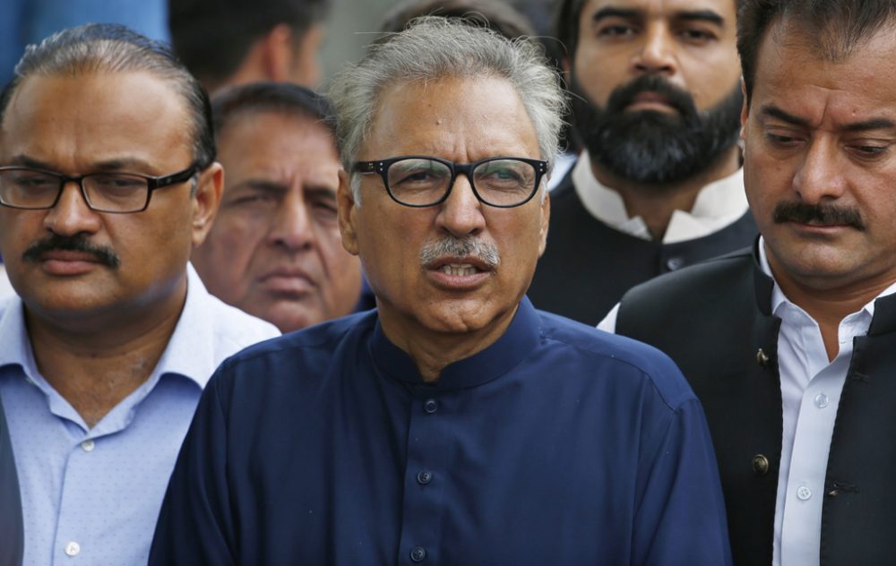 Arif Alvi (Bild: Farooq Naeem/AFP)