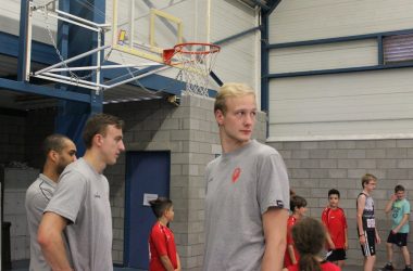 Die Basketball-Nationalmannschaft zu Gast in Eupen