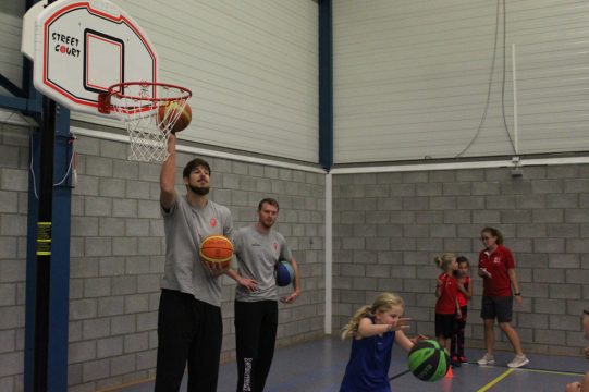 Die Basketball-Nationalmannschaft zu Gast in Eupen