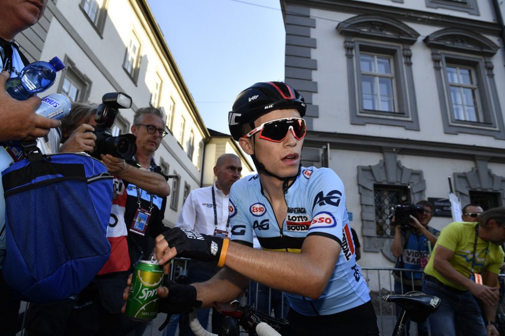 Bjorg Lambrecht am 28.9.2018 nach dem Rennen in Innsbruck