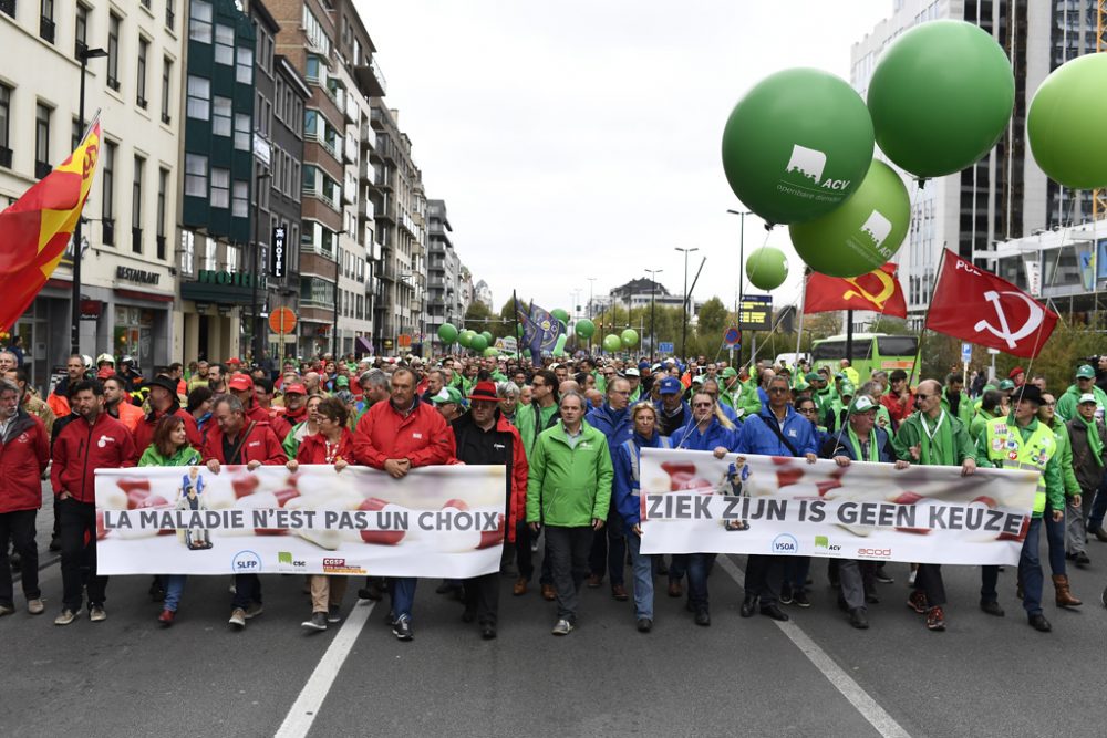 Demo am 28.9.2018 in Brüssel