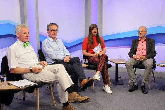 Gemeinderatswahl 2018 - Debatte Raeren (Bild: Olivier Krickel/BRF)