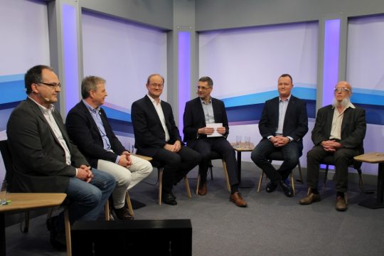 Gemeinderatswahl 2018 - Debatte St. Vith (Bild: Olivier Krickel/BRF)