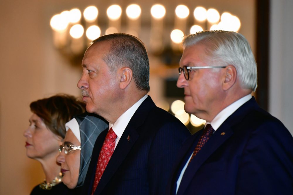 Recep Tayyip Erdogan und Frank-Walter Steinmeier