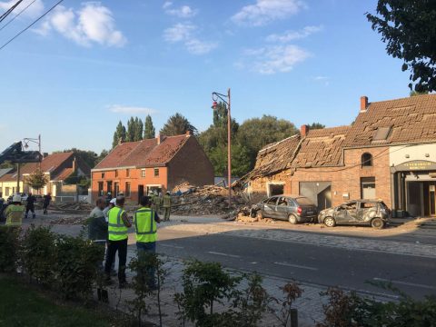 Explosion in Jurbise