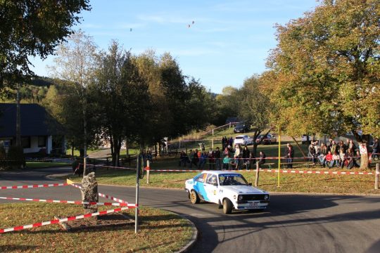 Reiner Feltes und Roland Zinnen gewinnen das Kriterium bei der East Belgian Rallye (Bild: Katrin Margraff/BRF)