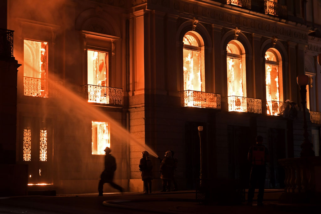 Großbrand Nationalmuseum Rio de Janeiro