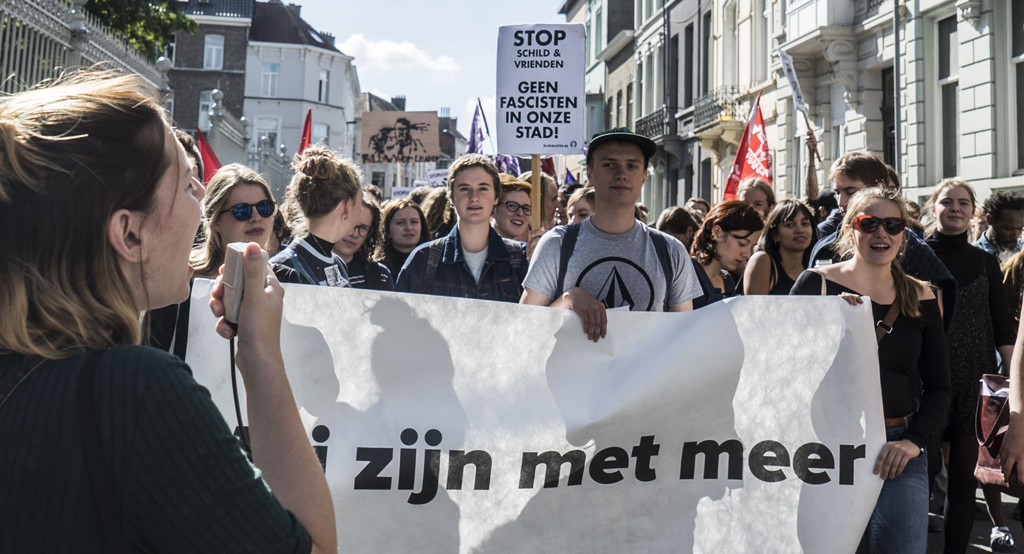 Protest gegen "Schild en Vrienden" in Gent