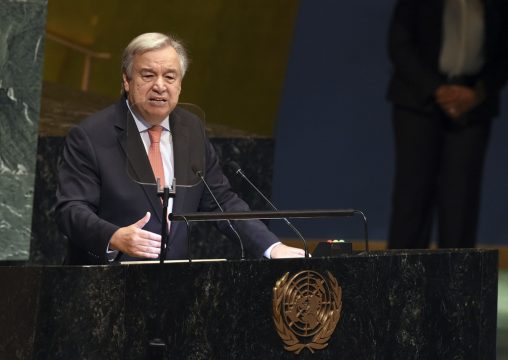Antonio Guterres (Archivbild: Bryan R. Smith/AFP)