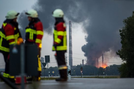 Explosion in Ingolstadt