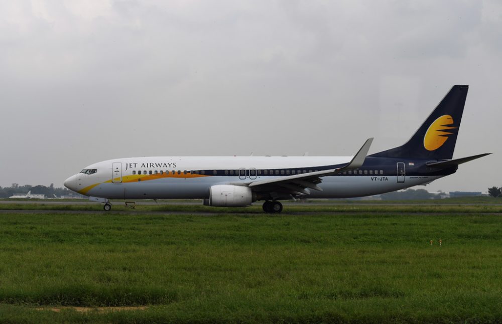 Maschine von Jet Airways