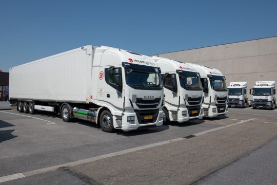 LNG-LKWs von Vincent Logistics (Bild: Vincent Logistics)