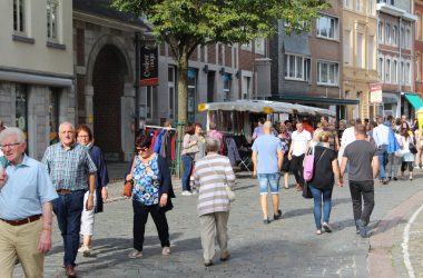 Lambertusmarkt in Eupen (Bild: Lena Orban/BRF)