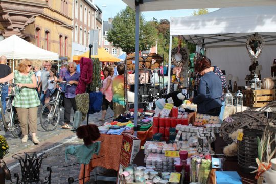 Lambertusmarkt in Eupen (Bild: Lena Orban/BRF)