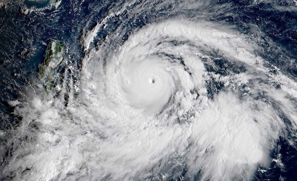 Taifun "Mangkhut" steuert auf die Philippinen zu