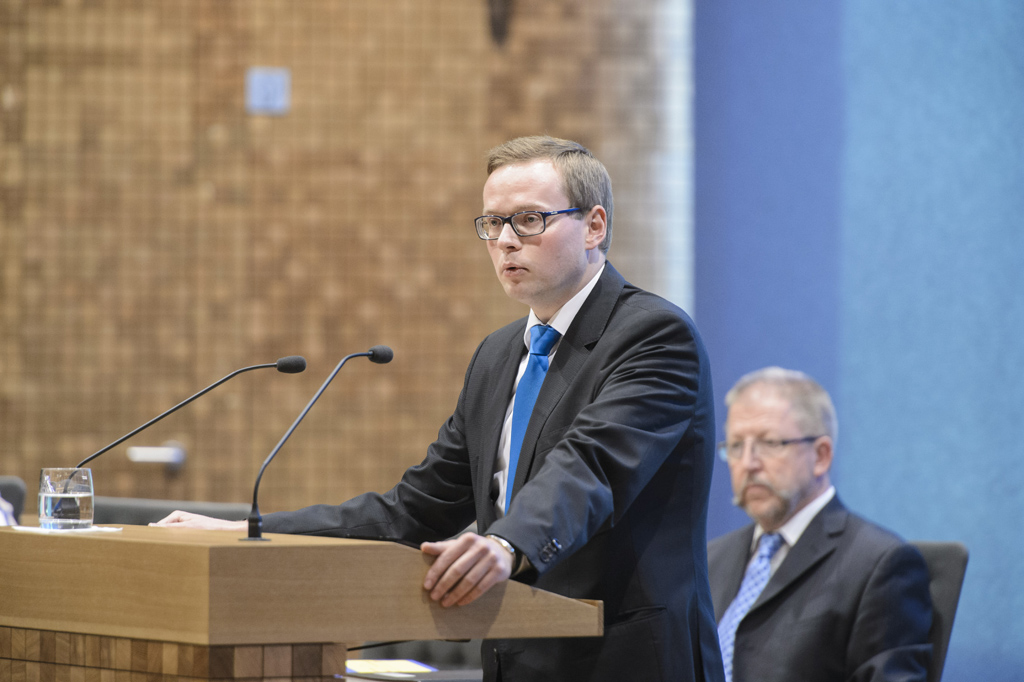 Parlamentspräsident Alexander Miesen