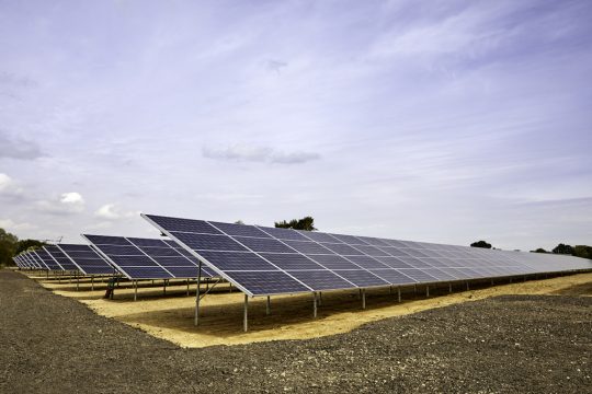 Die Firma NMC und der Energieversorger EDF Luminus haben am 10.09.2018 in Eynatten eine der größten Photovoltaikanlagen der Wallonie und die größte Ostbelgiens eingeweiht (Bild: Evi Ramaekers/EDF Luminus)