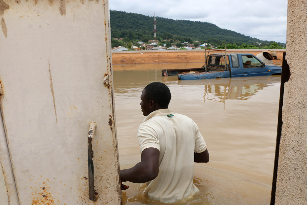 Schwere Überschwemmungen in Nigeria