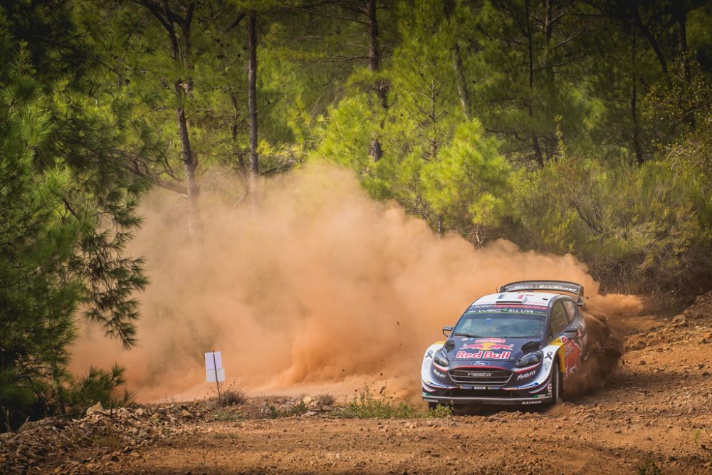 Sébastien Ogier im Ford Fiesta bei der Rallye Türkei