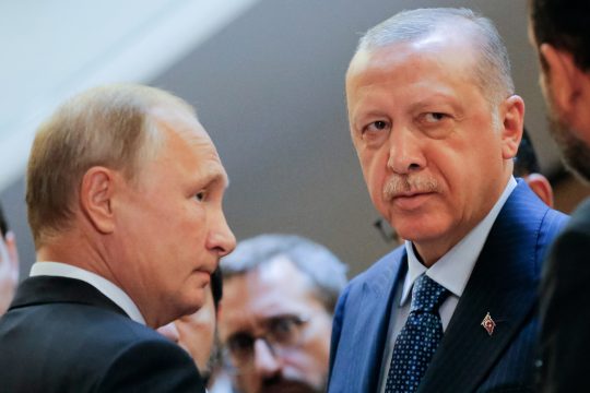 Putin und Erdogan in Sotschi (Bild: Alexander Zemlianichenko/Pool/AFP)